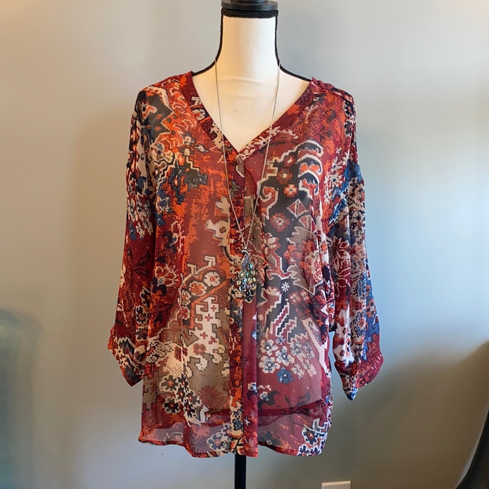 Boho Davina Blouse (Anthropologie)